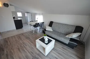 Apartment with Sea View in Vir for 2-4 Guests