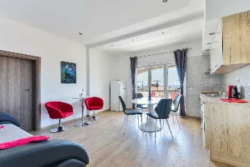 Studio in Vir with Sea View for 2–4 Guests