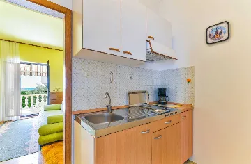 Vir Beach Apartment for 3 Guests with Sea View