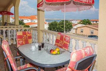 Sea-View Balcony Apartment in Vir for Up to 4 Guests