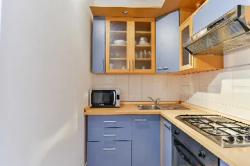 Air-Conditioned 1-Bedroom Apartment in Vir for 4