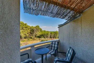 Air-Conditioned 1-Bedroom Apartment in Vir for 4