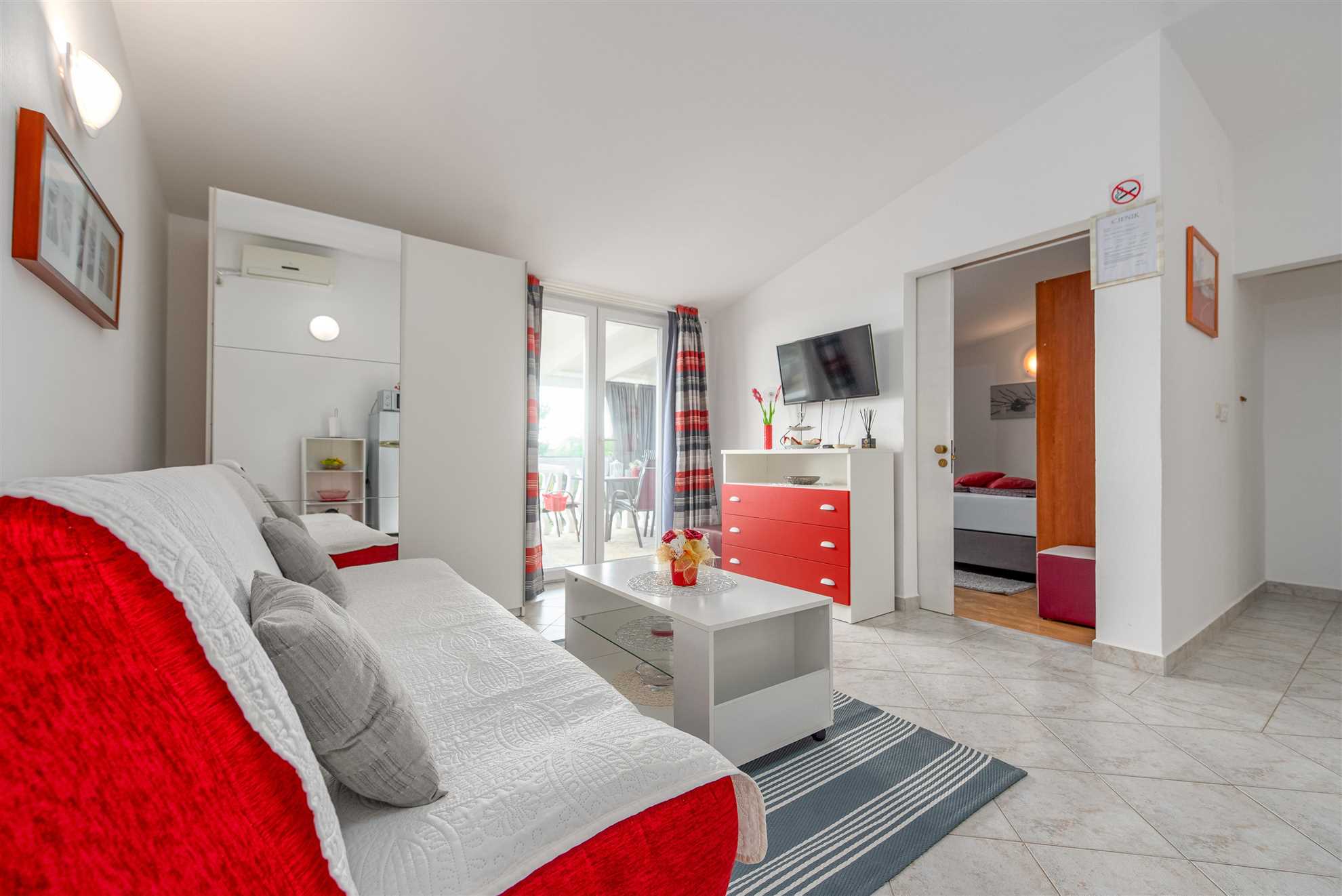 With air conditioning, Sat Tv and Wi-Fi | for 4 persons | quiet area