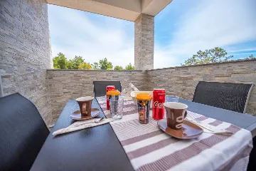 Apartment in Vir for Up to 6 with Partial Sea View