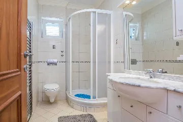 Beachfront Apartment in Vir with Sea-View Balcony