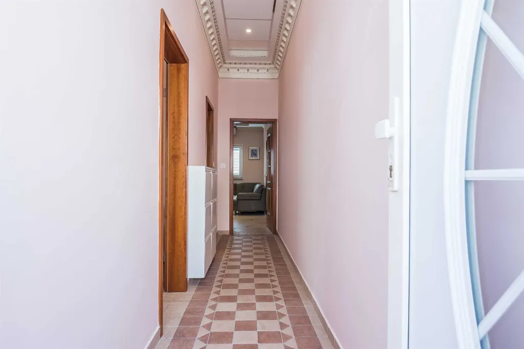 Beachfront Apartment in Vir with Sea-View Balcony