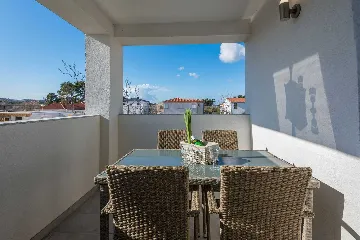 Vir Apartment with Roofed Balcony and 2 Bedrooms