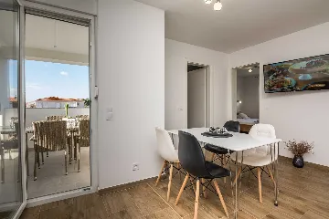 Vir Apartment with Roofed Balcony and 2 Bedrooms