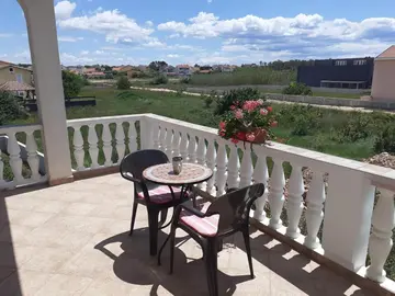 Privlaka Apartment with Balcony and Partial Sea View