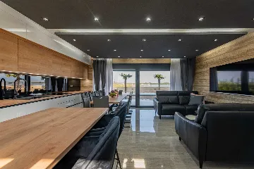 Privlaka Villa with Heated Pool & Sea Views