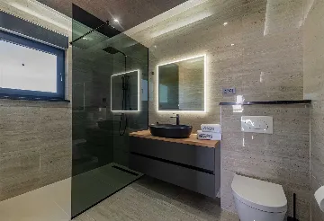 Privlaka Villa with Heated Pool & Sea Views