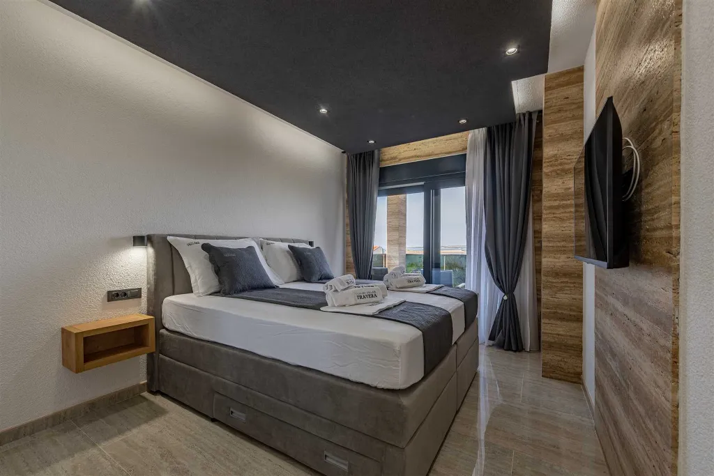 Privlaka Villa with Heated Pool & Sea Views