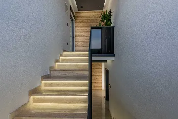 Privlaka Villa with Heated Pool & Sea Views