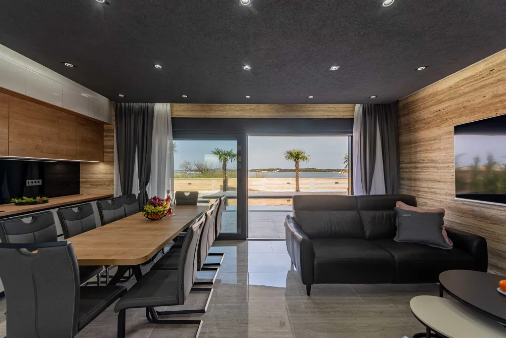 Privlaka Villa with Heated Pool & Sea Views