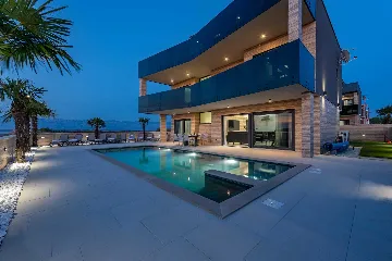 Privlaka Villa with Heated Pool & Sea Views