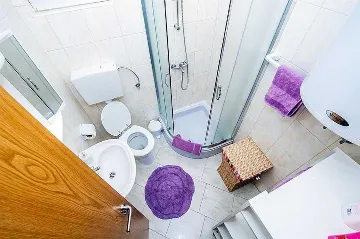 1-Bedroom Apartment with Balcony, Vrsi (Sleeps 4)