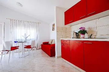 1-Bedroom Apartment with Balcony, Vrsi (Sleeps 4)