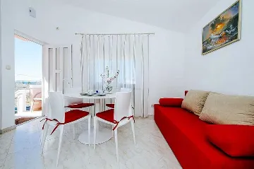 1-Bedroom Apartment with Balcony, Vrsi (Sleeps 4)