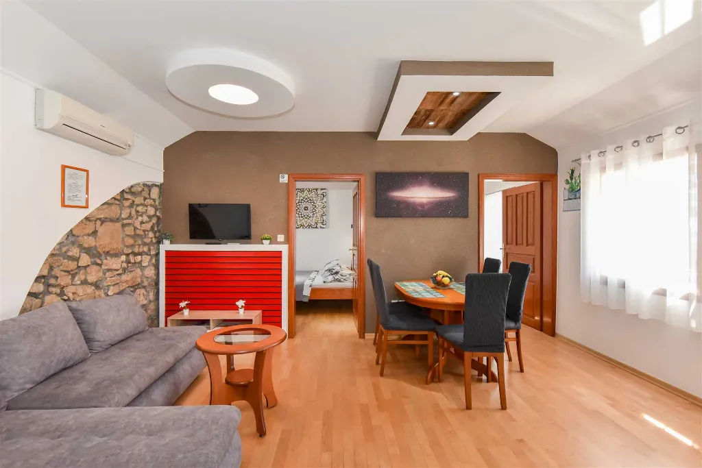 2-Bedroom Apartment in Privlaka for 4 Guests