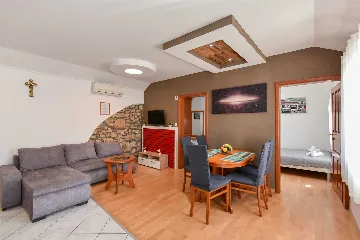 2-Bedroom Apartment in Privlaka for 4 Guests