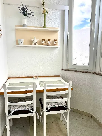 Studio Apartment in Vir for 2 with Partial Sea View