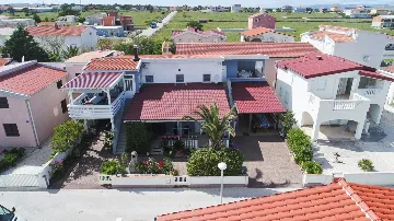 Vir Apartment for 4-5 Guests with Sea View & 100 m Beach