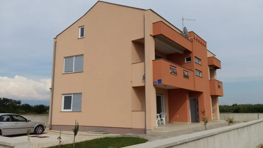 Apartment in Privlaka with Partial Sea View