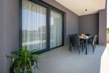 Privlaka Villa for 8 Guests with Partial Sea View