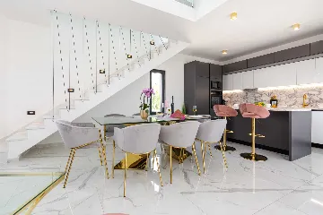 Privlaka Villa for 8 Guests with Partial Sea View