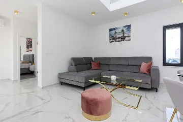 Privlaka Villa for 8 Guests with Partial Sea View