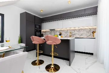 Privlaka Villa for 8 Guests with Partial Sea View