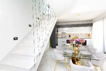 Privlaka Villa for 8 Guests with Partial Sea View