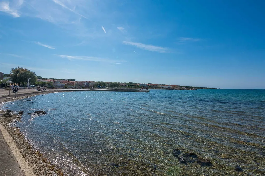 Ground-Floor Apartment in Vir for 2–4, Sea View Terrace