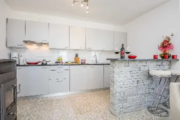 Apartment in Vir with Sea-View Terrace for 4