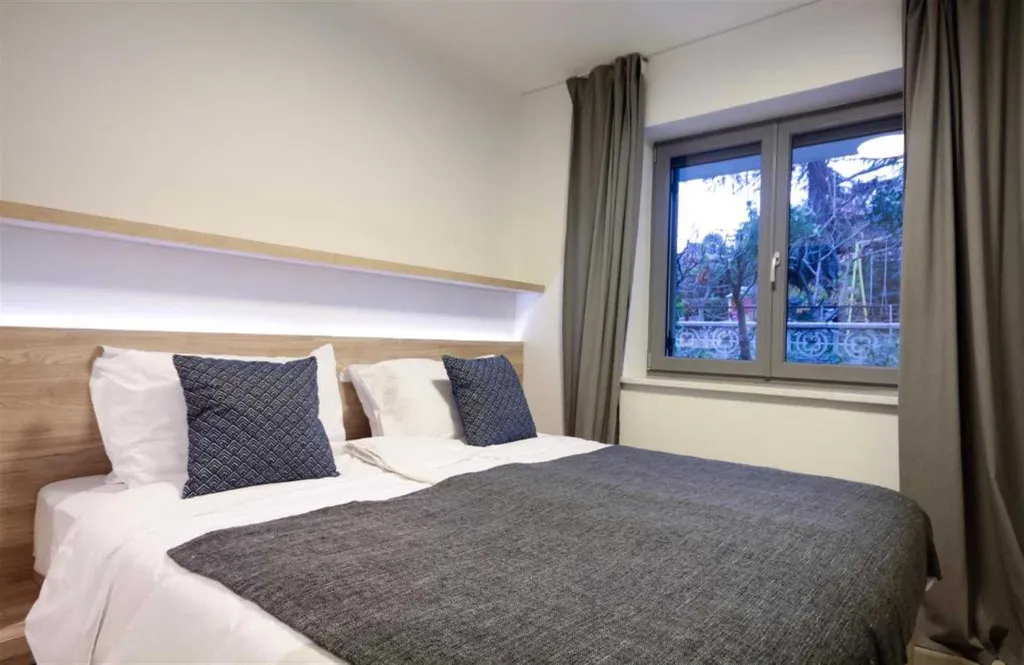 Portorož Two-Bedroom Apartment with Sea View Balcony