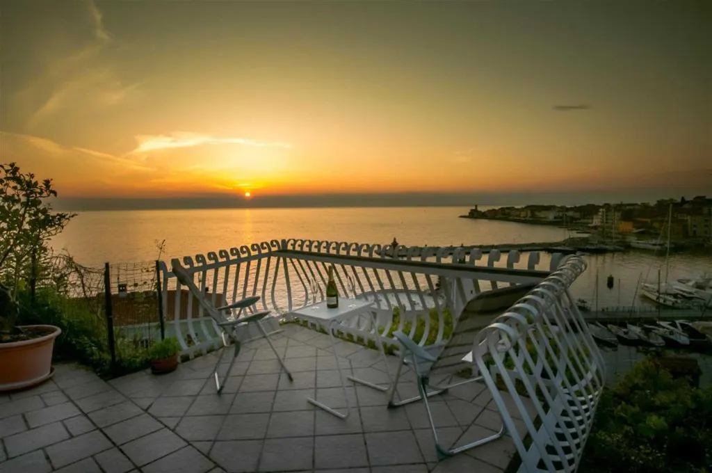 Holiday House with Terrace and Sea Views in Piran