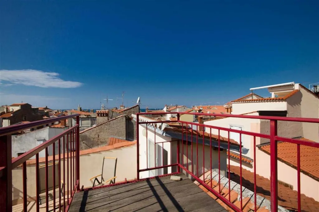 One-Bedroom Apartment in Piran with Rooftop Terrace