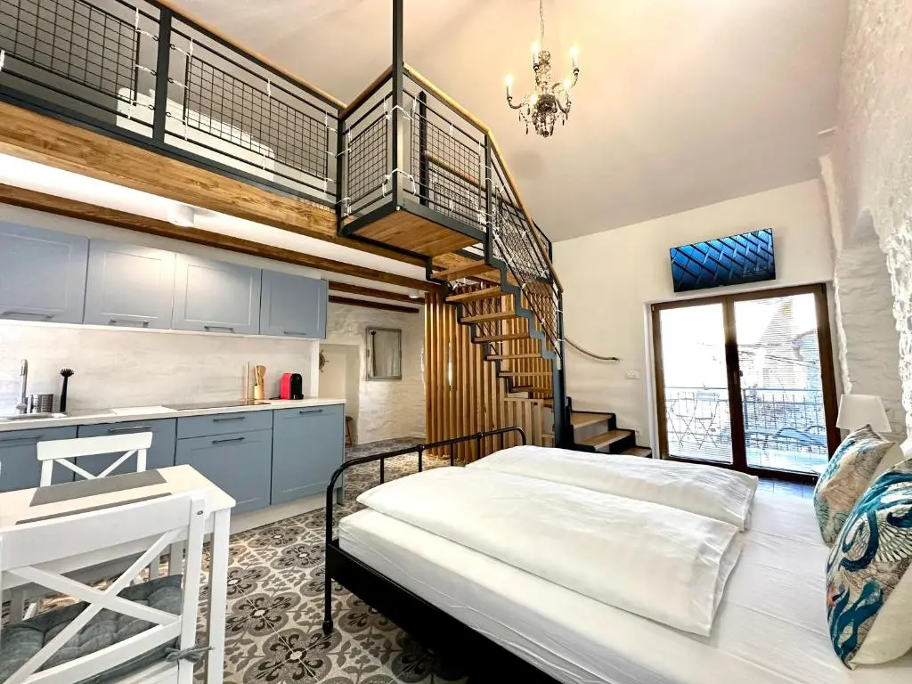 Piran Studio Duplex with Balcony for 4 Guests