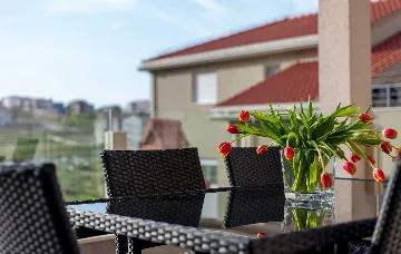 Two-Bedroom Apartment in Podstrana with Terrace