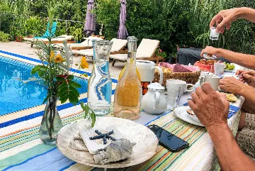 Loft with Sea Views and Pool in Novi Vinodolski