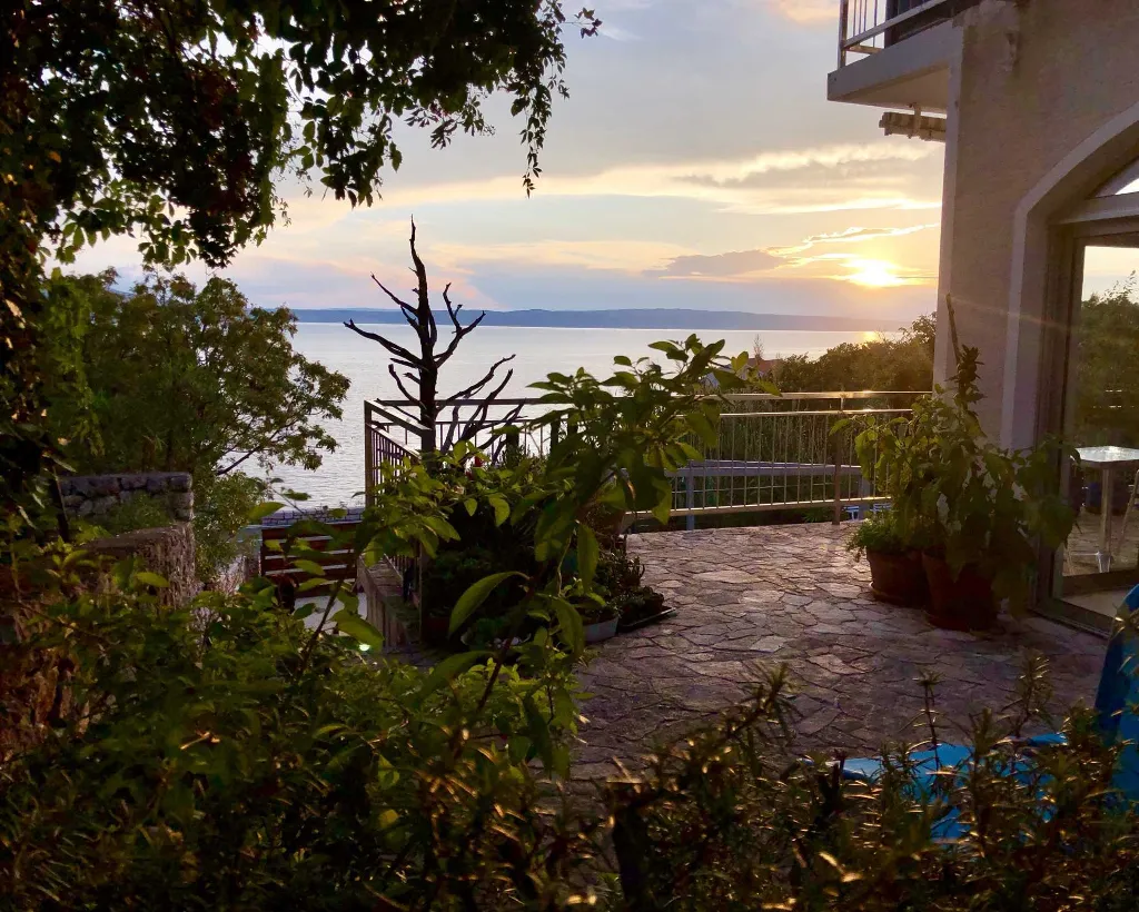 Beachside Villa with Pool in Novi Vinodolski