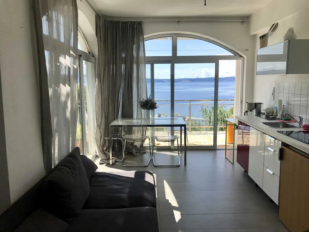 Beachside Villa with Pool in Novi Vinodolski