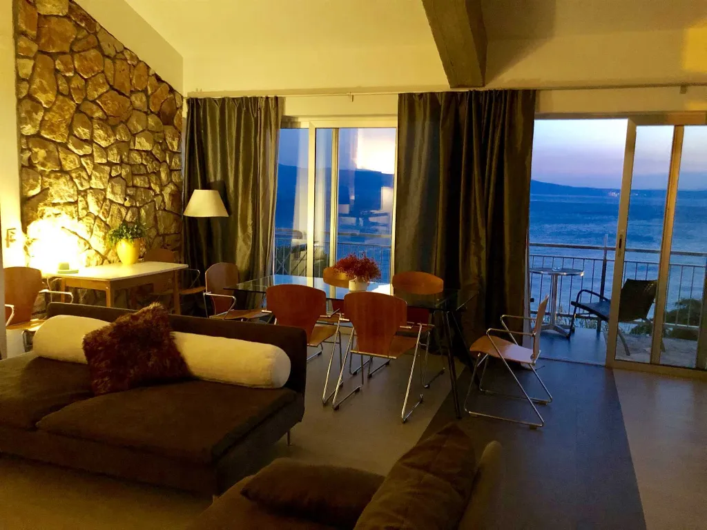 Beachside Villa with Pool in Novi Vinodolski