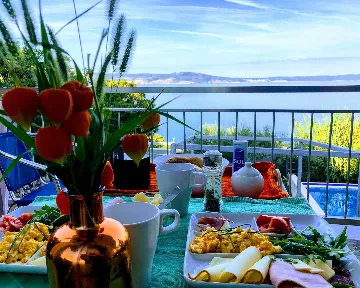 Beachside Villa with Pool in Novi Vinodolski