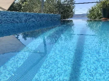 Beachside Villa with Pool in Novi Vinodolski