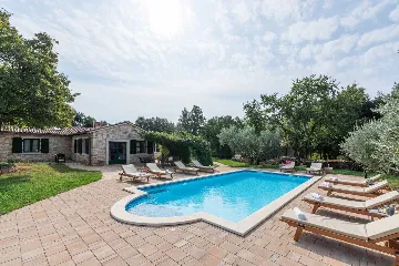 Secluded 4-Bedroom Villa in Greenery, Rovinj