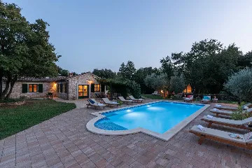 Secluded 4-Bedroom Villa in Greenery, Rovinj