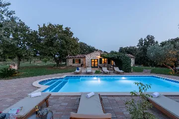 Secluded 4-Bedroom Villa in Greenery, Rovinj