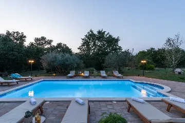 Secluded 4-Bedroom Villa in Greenery, Rovinj