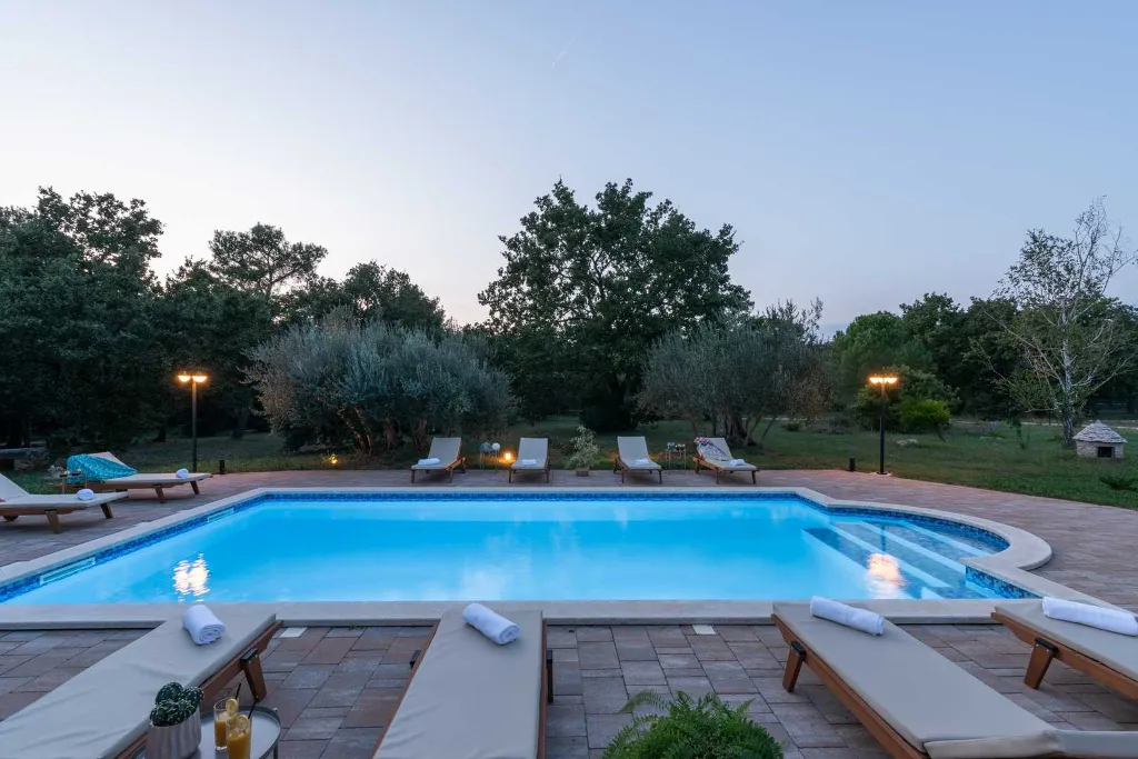 Secluded 4-Bedroom Villa in Greenery, Rovinj